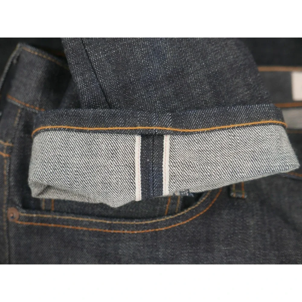 Imogene And Willie Charlie Jeans Blue Selvedge Raw Slim Straight Men's 32 34x35
